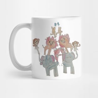 Animal Pyramid Mug